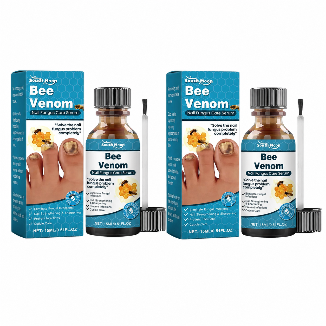 2x Bee Venom Nail Fungus Care Serum™ (66 % RABATT)